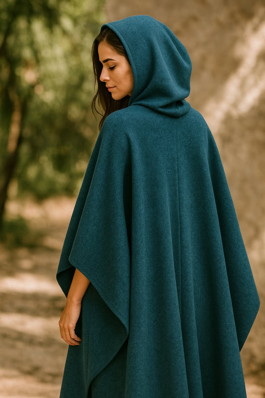 lina cashmere cape