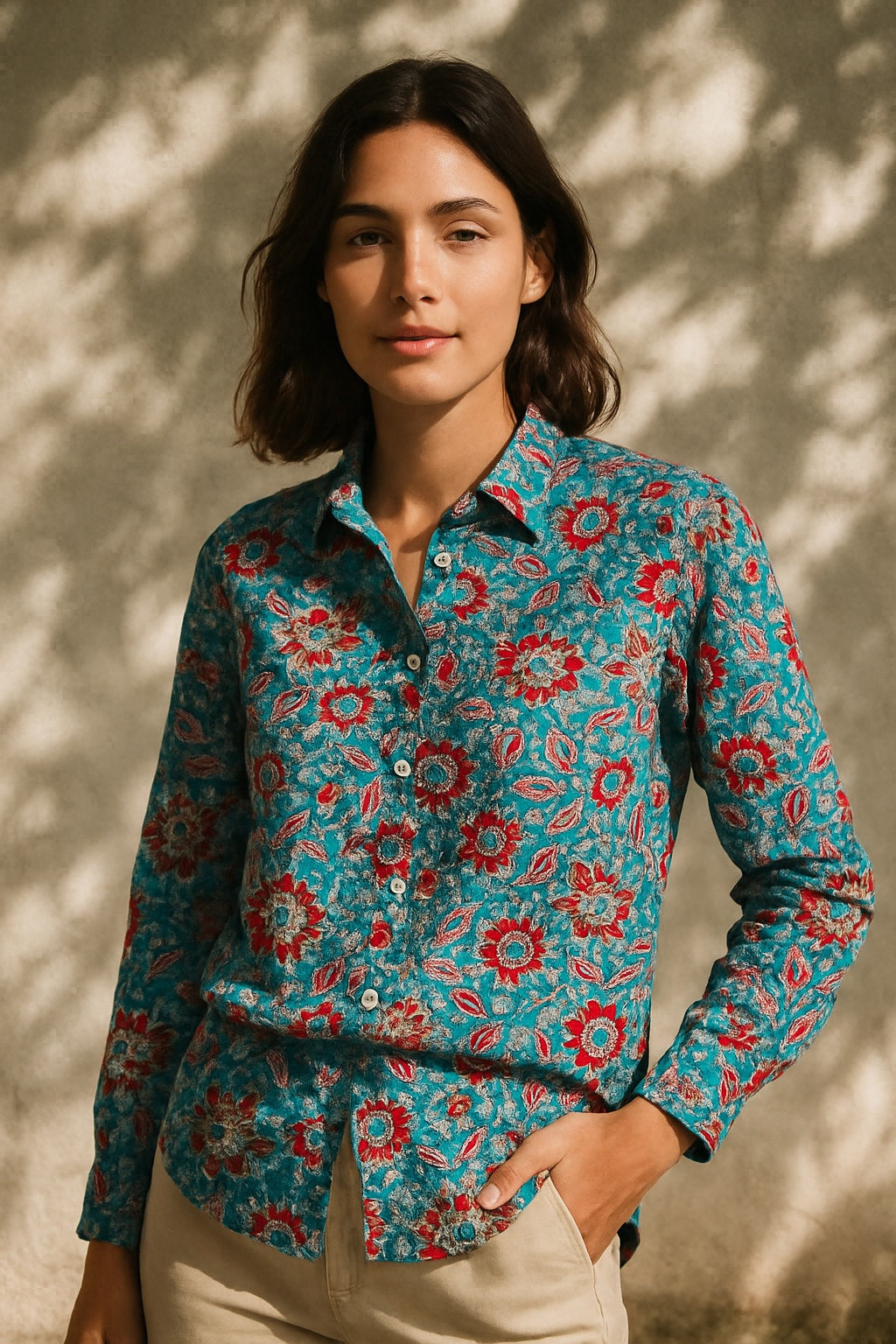 blockprint shirt - updated