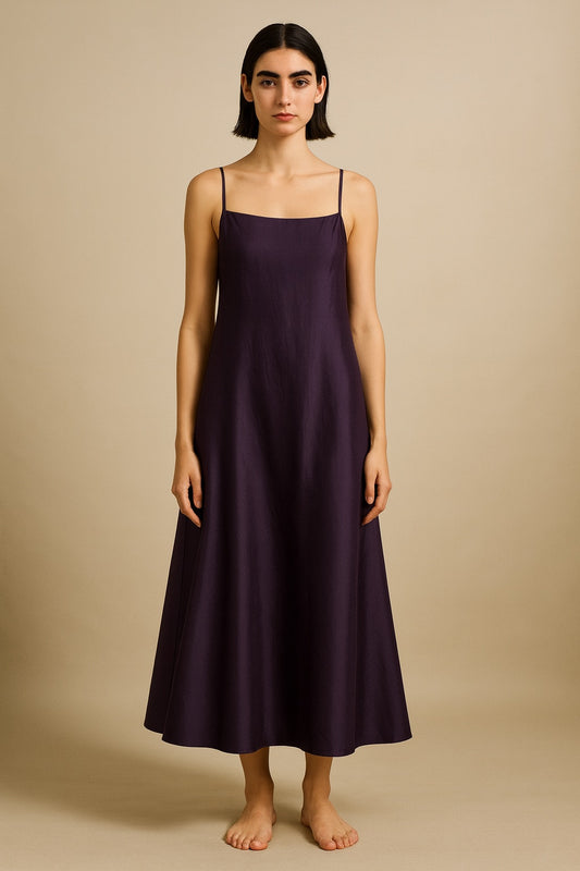 Nele Silk Slip Dress