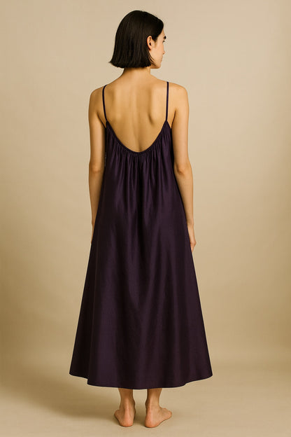 Nele Silk Slip Dress