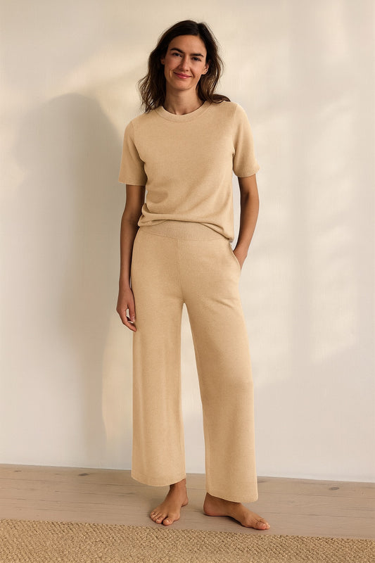 sonja cashmere leisure t-shirt