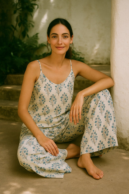 Blockprinted Cotton Theme Sets / separate