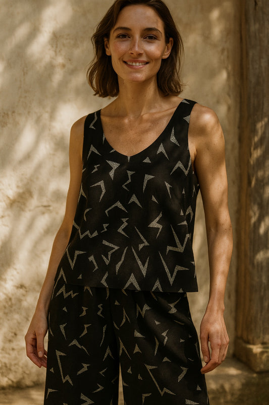 lele leisure suit silkblend - updated