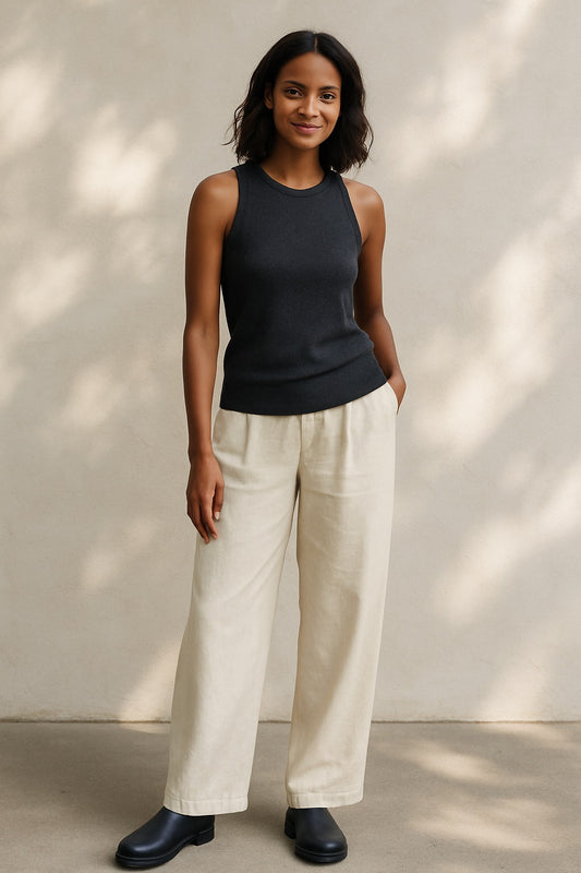 lou cashmere top