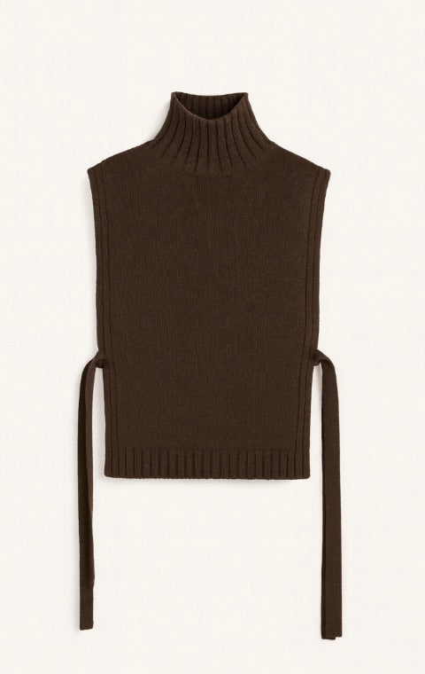 zoé cashmere knit vest