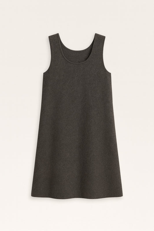 leyla tweed wool dress
